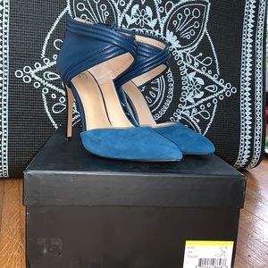 Turquoise High heels